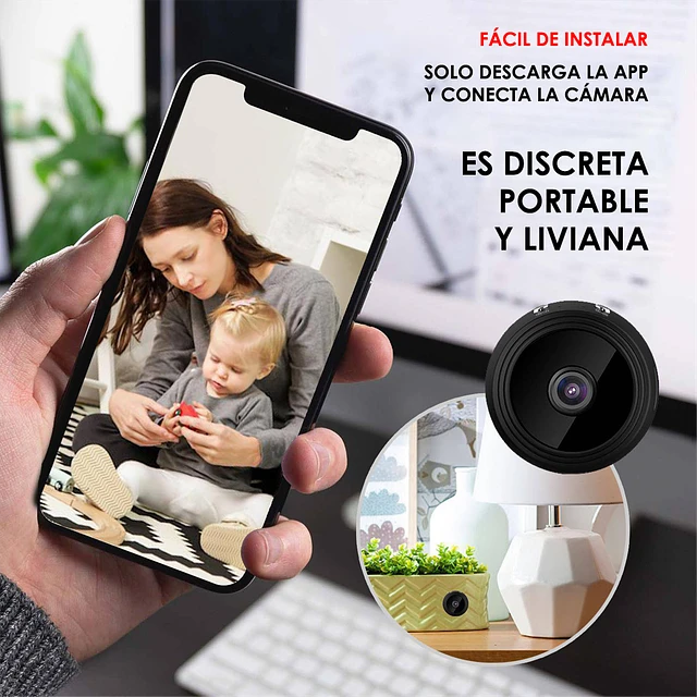 SmartControl™ - Mini cámara Wifi